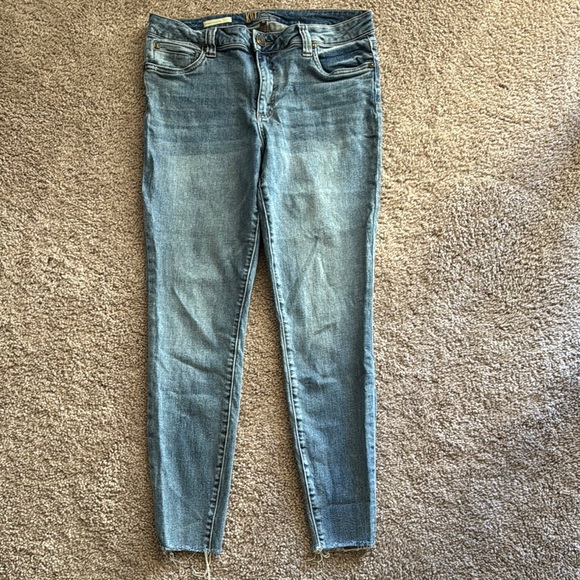 Kut from the Kloth Light Blue Skinny Jeans - Picture 1 of 3